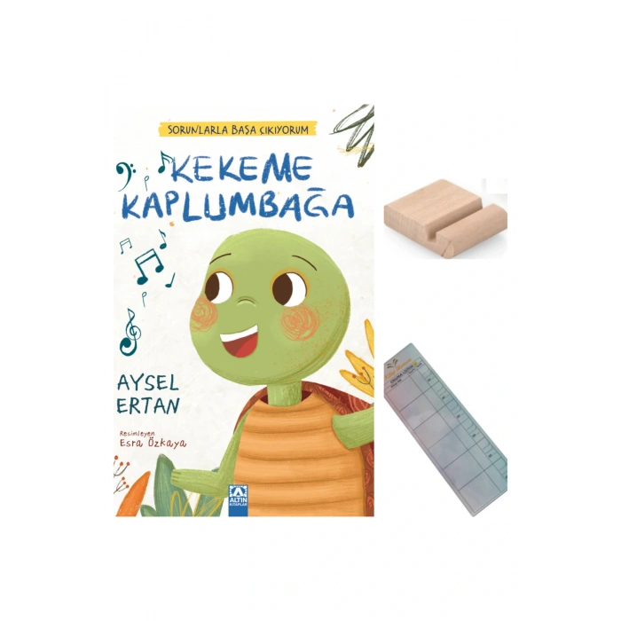 Kekeme Kaplumbağa / Aysel Ertan / 2. Sınıf / 6-7 Yaş Hikaye+Tablet Tutucu+Takip Ayracı