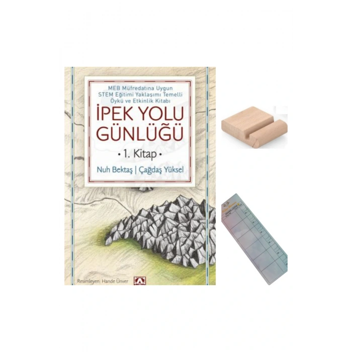 İpek Yolu Günlüğü 1. Kitap/ Nuh Bektaş Çağdaş Yüksek/5. ve 6. Sınıf /10-12 Yaş Hikaye+Tablet Tutucu