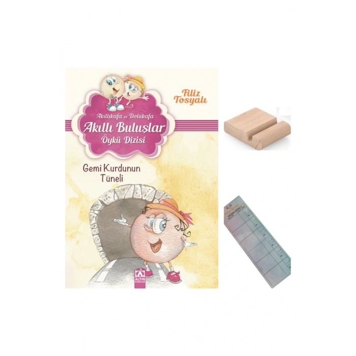 Gemi Kurdunun Tüneli / Akıllı Buluşlar / Akıllı Kafa ve Dolu Kafa / 3. Sınıf Hikaye+Tablet Tutucu