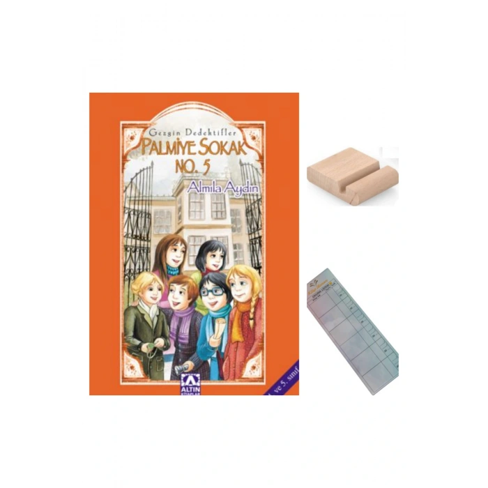 Gezgin Dedektifler -Palmiye Sokak No:5 / Almila AYDIN 4. Sınıf / 9-10 Yaş Hikaye +Tablet Tutucu