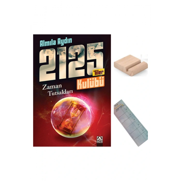 Rauf ve 2125liler Kulübü - Zaman Tutsakları / Almila AYDIN/ Ortaokul Hikaye +Tablet Tutucu