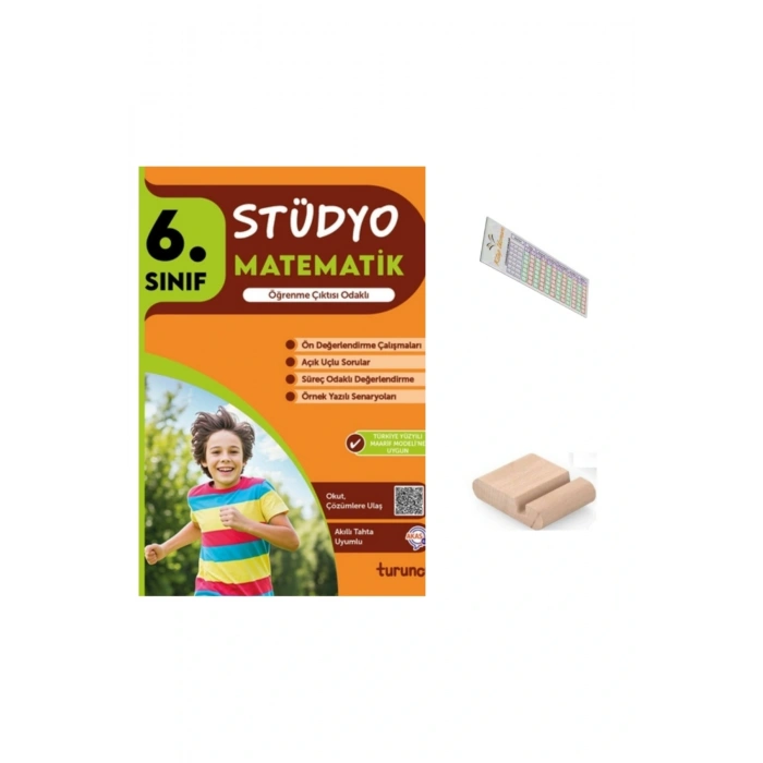 6. Sınıf Matematik Soru Bankası - Dinamik Matematik / 2026 Maarif Müfredatı + Telefon Tutucu