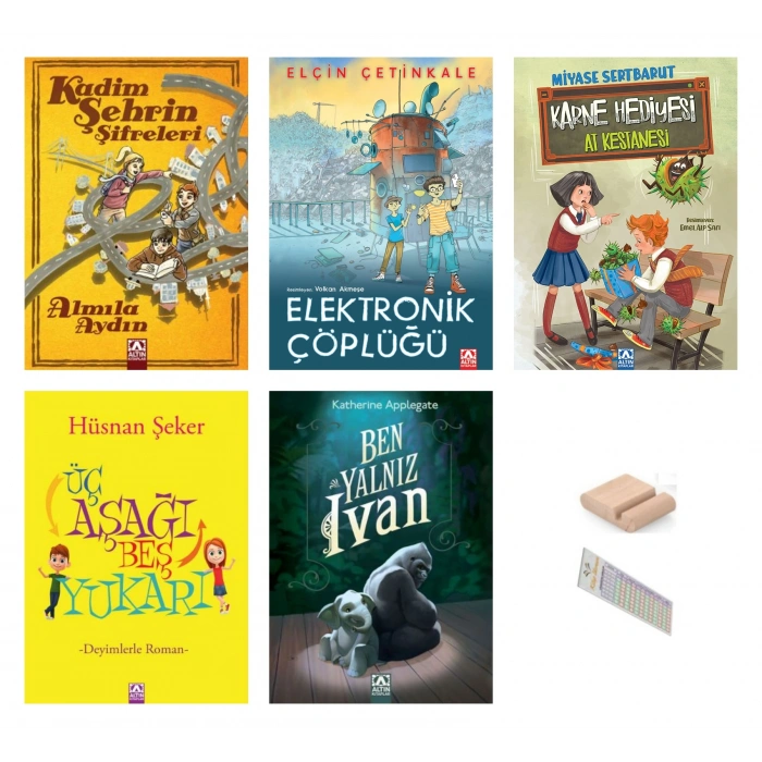6dan 7ye Geçenler İçin Okuma Listesi Set-2 ( Öğretmen Tavsiyeli 5 Kitap)
