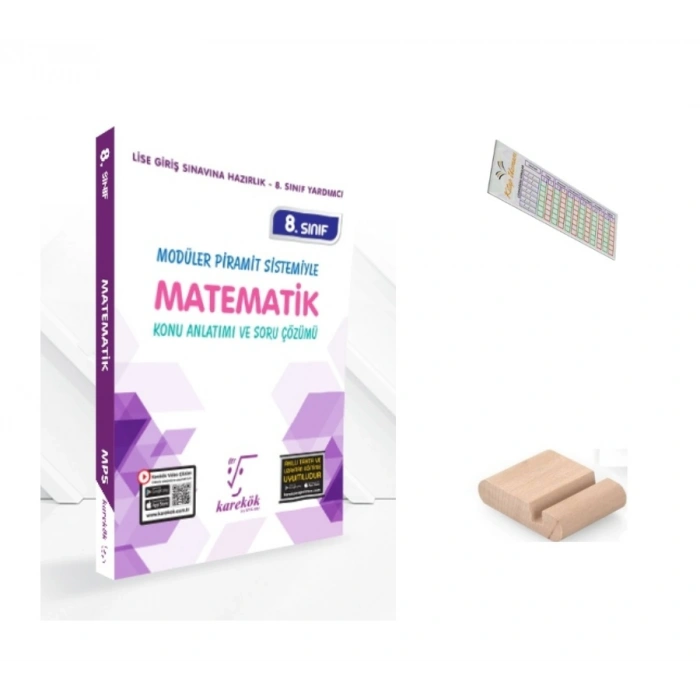 8.Sınıf MPS Konu Anlatımı Matematik LGS 2027 +Telefon Tutucu+Çözüm Ayracı