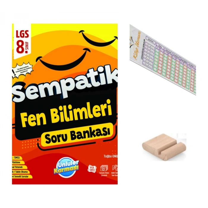 8.Sınıf Sempatik Fen Bilimleri Soru Bankası LGS 2027+Telefon Tutucu+Çözüm Ayracı