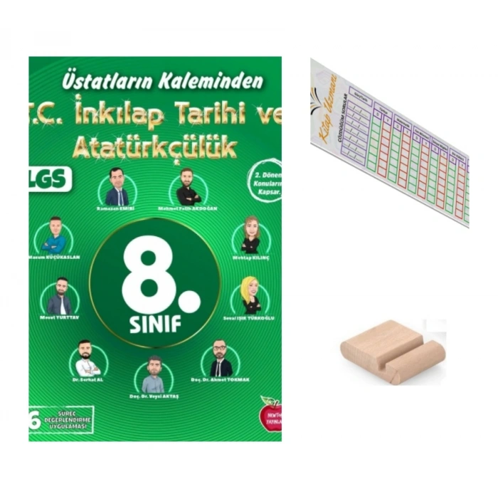 8.Sınıf ÜSTADLARIN KALEMİNDEN İnkilap Yıllık 16 Süreç Değerlendirme LGS 2027+Telefon Tutucu