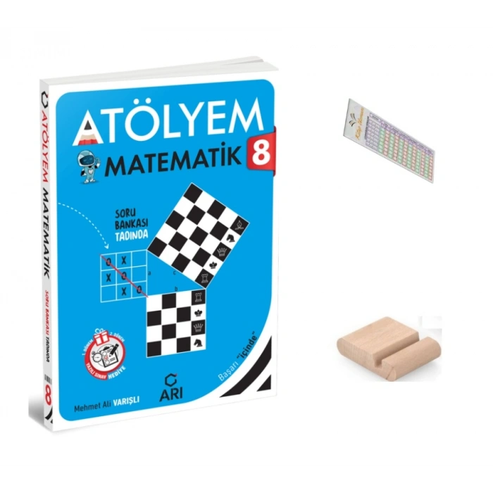 8.Sınıf Matematik Atölyem LGS 2027 +Telefon Tutucu+Çözüm Ayracı