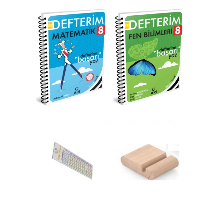8.Sınıf Matematik Fen Defterim LGS 2027 +Telefon Tutucu+Çözüm Ayracı