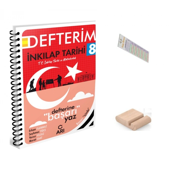 8.Sınıf İnkilap Tarihi Defterim LGS 2027 +Telefon Tutucu+Çözüm Ayracı