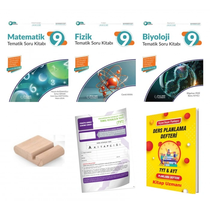 9.Sınıf Fizik Matematik Biyoloji Tematik Soru -Maarif Model 2027+TYT Deneme+Tlf Tutucu+Plan Deft