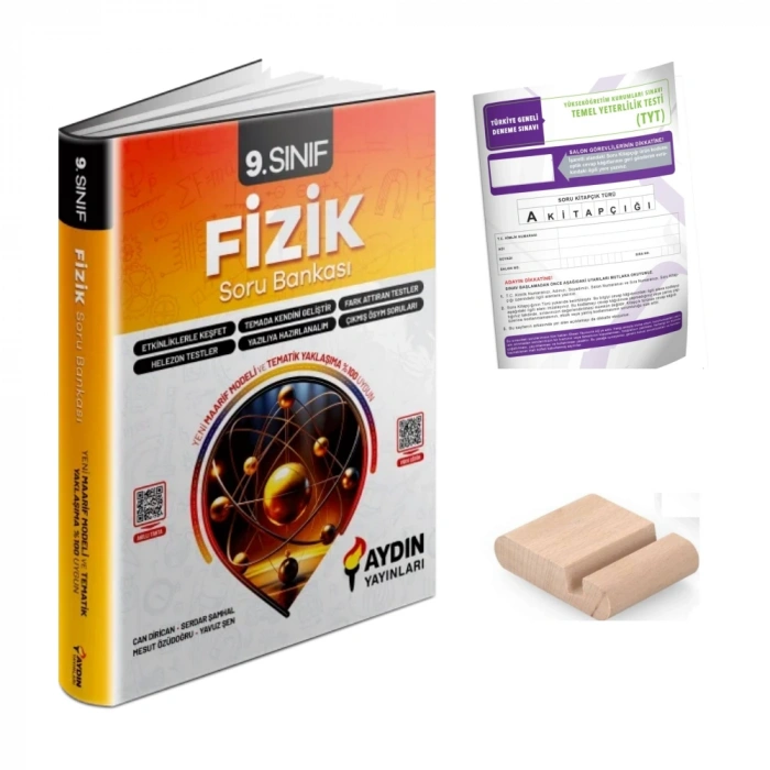 9. Sınıf Fizik Soru Bankası - Maarif Model 2027 + Telefon Tutucu + TYT Deneme