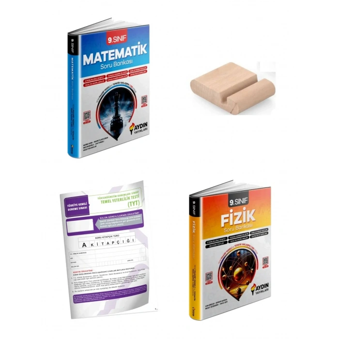 9.Sınıf Matematik ve Fizik Soru Bankası - Maarif Model 2027 + Telefon Tutucu + TYT Deneme