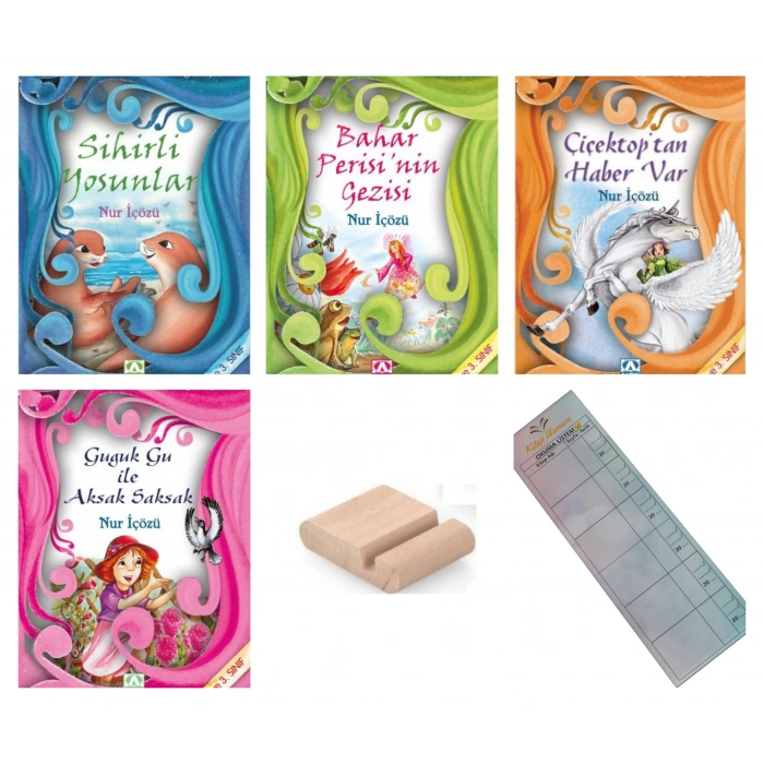 Altın Doğa Dizisi/BaharPerisininGezisi/SihirliYosunlar/GugukGu ile Aksak Saksak/Çiçektoptan HaberVar