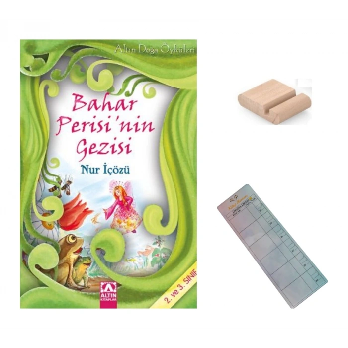 Bahar Perisinin Gezisi / Altın Doğa Dizisi / Nur İçözü / 2. Sınıf / 6-7 Yaş Hikaye +Tablet Tutucu