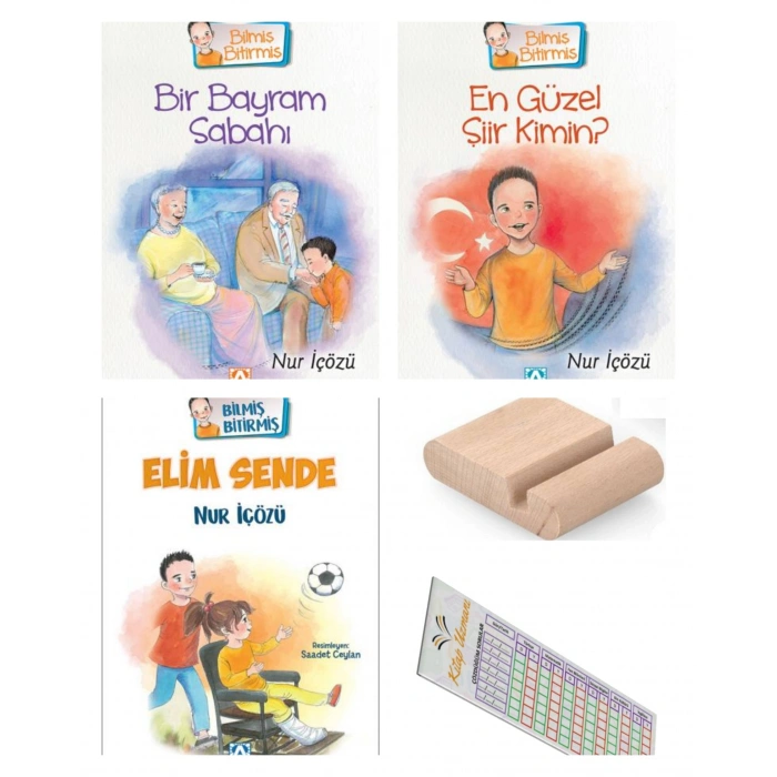 Bilmiş Bitirmiş Serisi /Bir Bayram Sabahı/En Güzel Şiir Kimin/Elim Sende / 2. Sınıf +Tablet Tutucu