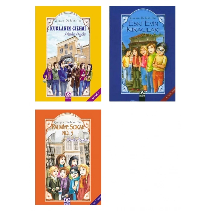 Gezgin Dedektifler - Macera Kitapları 1. SET 3 Kitap (4 - 5 - 6. Sınıf )