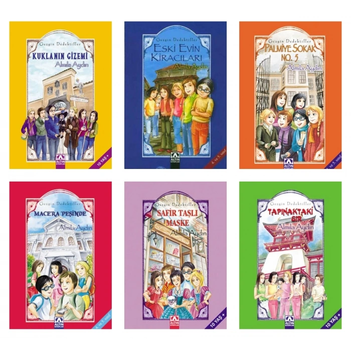 Gezgin Dedektifler - Macera Kitapları TÜM SET 6 Kitap (4 - 5 - 6. Sınıf )