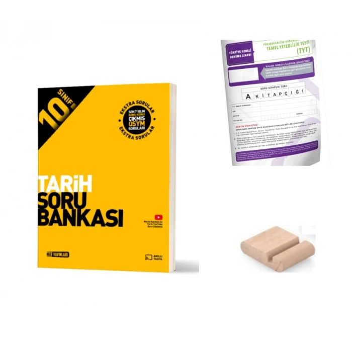 Hız 10.Sınıf Tarih Soru Bankası 2026-2027+Deneme+Telefon Tutucu