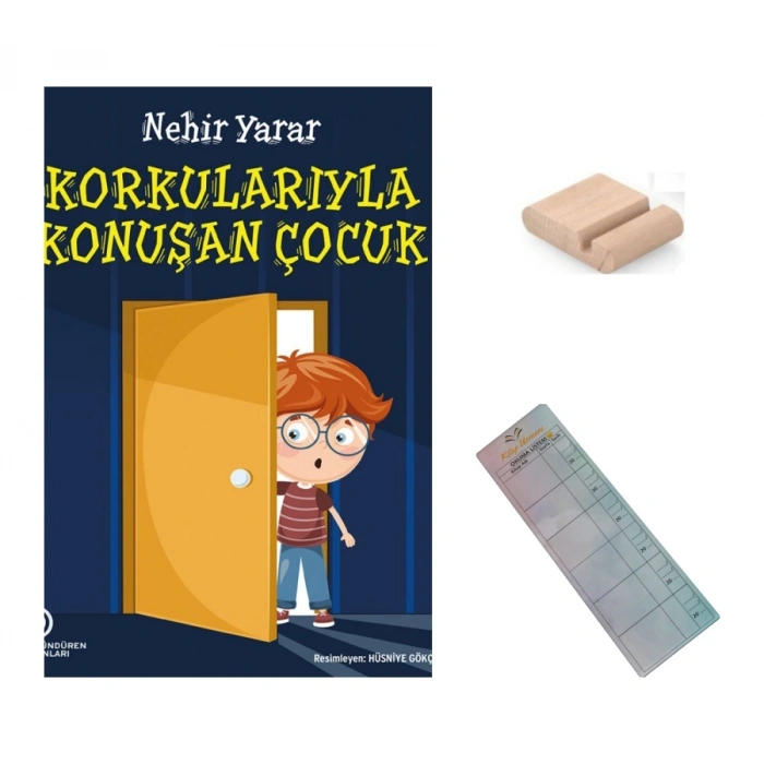 Korkularıyla Konuşan Çocuk / Nehir Yarar / 2. Sınıf / 6-7 Yaş Hikaye +Tablet Tutucu+Takip Ayracı