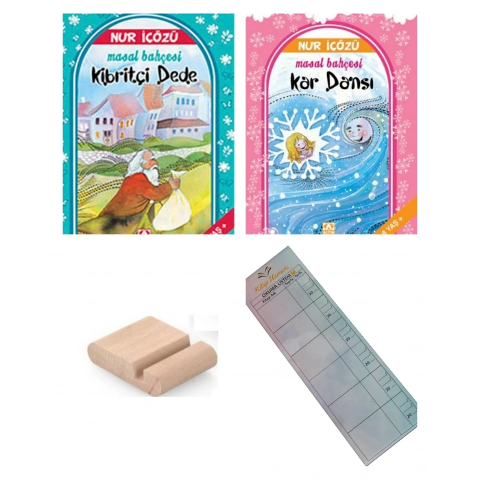 Masal Bahçesi / Kibritçi Dede / Kar Dansı / Nur İçözü / 2. Sınıf / 6-7 Yaş Hikaye +Tablet Tutucu