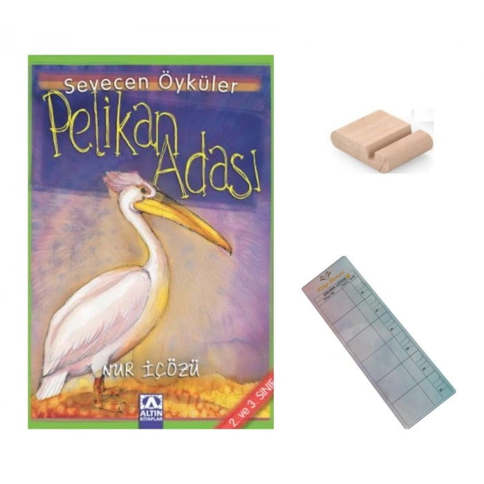 Pelikan Adası / Sevecen Öyküler / Nur İçözü / 2. Sınıf / 6-7 Yaş Hikaye +Tablet Tutucu