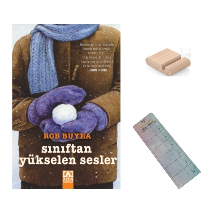 Sınıftan Yükselen Sesler / Rob Buyea + Telefon Tutucu+ Okuma Ayracı