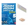 5.Sınıf ADIM ADIM ZİRVEYE Matematik 2027 Maarif Modeli + Telefon Tutucu +Çözüm Ayracı