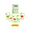 4-9 Yaş İngilizce Konuşturan Kelime Kartları English Flash Cards/ Okul Öncesi ve İlkokul /376 Kelime