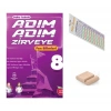 8.Sınıf ADIM ADIM ZİRVEYE Fen Bilimleri LGS 2027 +Çözüm Ayracı+Telefon Tutucu