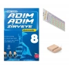 8.Sınıf ADIM ADIM ZİRVEYE Matematik LGS 2027 +Çözüm Ayracı+Telefon Tutucu