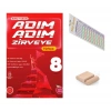 8.Sınıf ADIM ADIM ZİRVEYE Türkçe LGS 2027 +Çözüm Ayracı+Telefon Tutucu