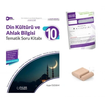 10.Sınıf Din Kültürü Tematik Soru Bankası -Maarif Model 2027+TYT Deneme+Telefon Tutucu