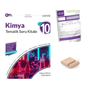 10.Sınıf Kimya Tematik Soru Bankası -Maarif Model 2027+TYT Deneme+Telefon Tutucu