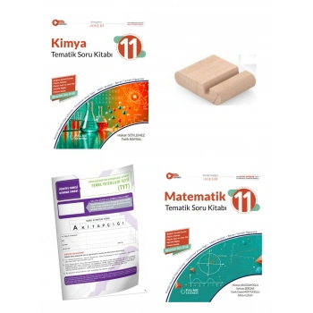 11.Sınıf Kimya Matematik Tematik Soru Kitabı-Maarif Model 2027+TYT Deneme+Telefon Tutucu