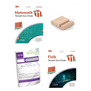 11.Sınıf Matematik Fizik Tematik Soru Kitabı-Maarif Model 2027+TYT Deneme+Telefon Tutucu