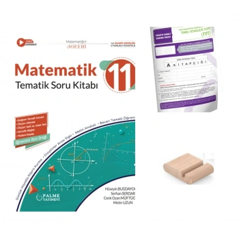 11.Sınıf Matematik Tematik Soru Kitabı-Maarif Model 2027+TYT Deneme+Telefon Tutucu