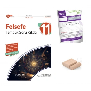 11.Sınıf Felsefe Tematik Soru Kitabı-Maarif Model 2027+TYT Deneme+Telefon Tutucu