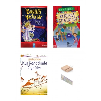 2den 3e Hikayeler Kuş Kanadında Öyküler + Telefon Tutucu + Okuma Ayracı