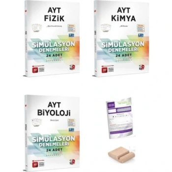 3D AYT Fizik Kimya Biyoloji SAYISAL Simülasyon Deneme YKS 2026 +Telefon Tutucu+ TYT Deneme
