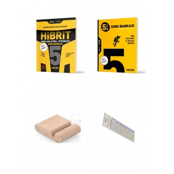 5.Sınıf Din Hibrit-Din Soru Bankası+Çözüm Ayracı+Telefon Tutucu