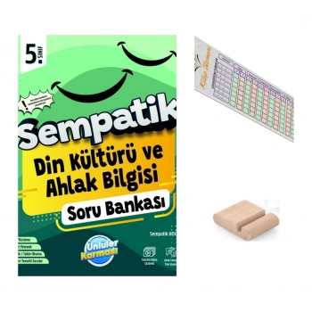 5.Sınıf Sempatik Din Kültürü Soru Bankası 2027 Maarif Modeli+Telefon Tutucu+Çözüm Ayracı