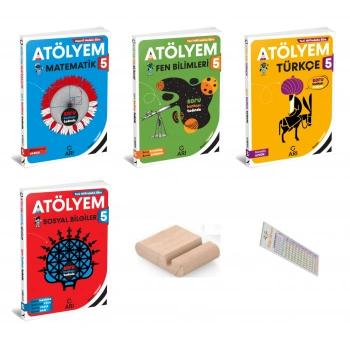 5.Sınıf ATÖLYEM SETİ 2027 Maarif Model +Telefon Tutucu +Çözüm Ayracı