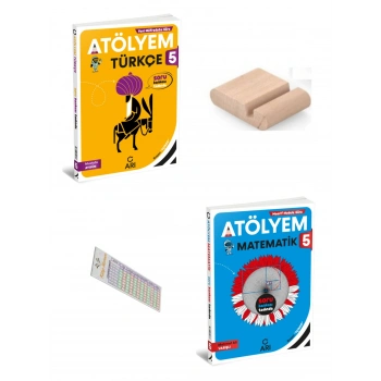 5.Sınıf Matematik Türkçe Atölyem 2027 Maarif Model +Telefon Tutucu +Çözüm Ayracı