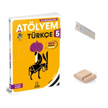 5.Sınıf Türkçe Atölyem 2027 Maarif Model +Telefon Tutucu +Çözüm Ayracı