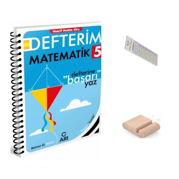 5.Sınıf Matematik Defterim 2027 Maarif Model +Telefon Tutucu +Çözüm Ayracı
