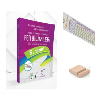 5.Sınıf MPS Fen Bilimleri Konu Anlatım 2027 Maarif Model +Çözüm Ayracı+Telefon Tutucu