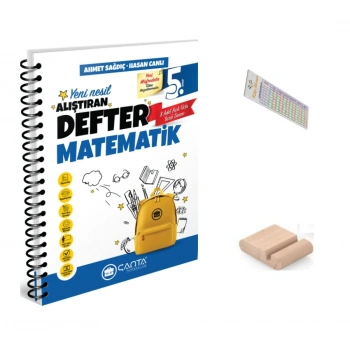 5.Sınıf Matematik Alıştıran Defter Maarif Model 2027+Çözüm Ayracı+Telefon Tutucu