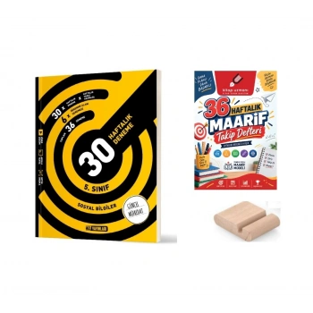5.Sınıf Sosyal Haftalık Deneme+Çözüm Ayracı+Telefon Tutucu