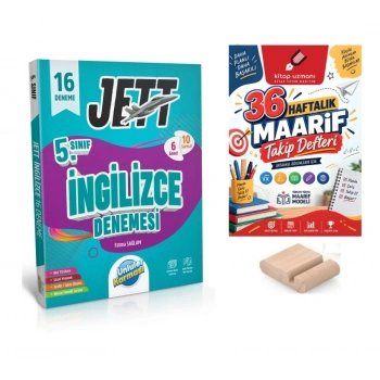 5.Sınıf İngilizce 16LI Branş Denemesi+Maarif Defteri+Telefon Tutucu
