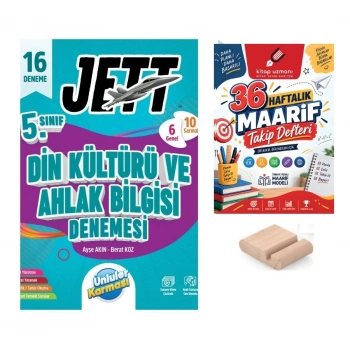 5.Sınıf Din Kültürü 16LI Branş Denemesi+Maarif Defteri+Telefon Tutucu